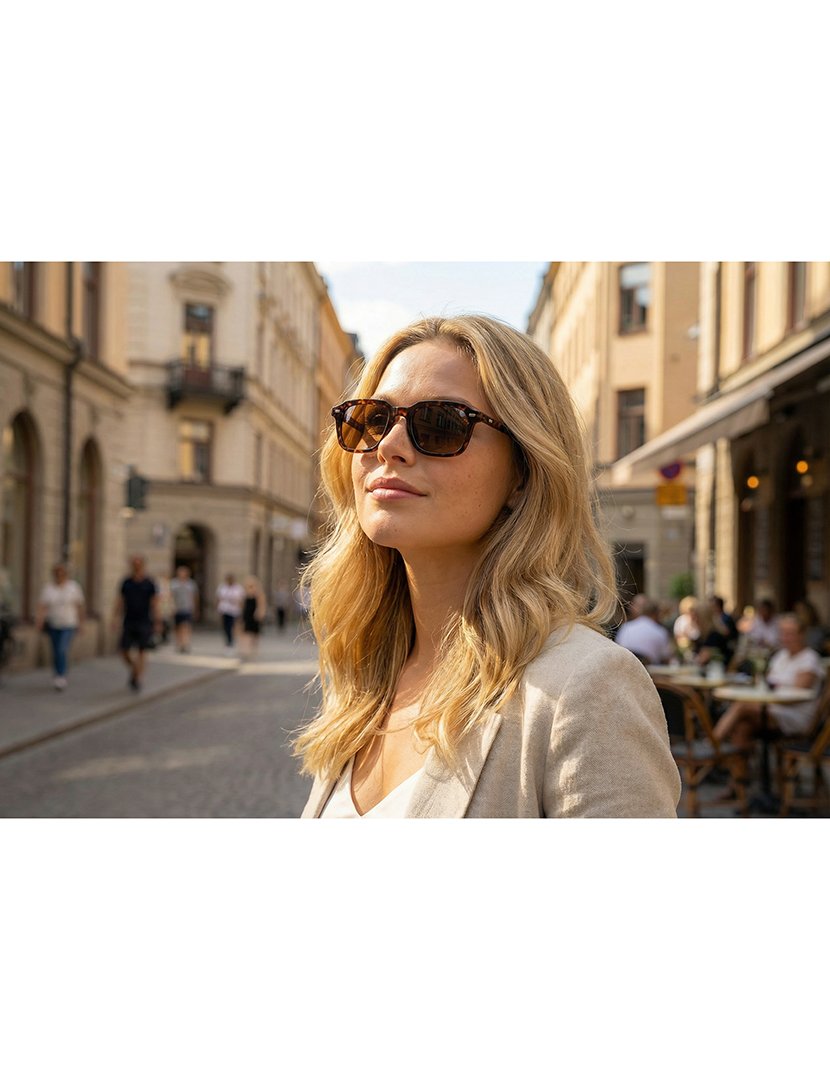 Óculos de Sol Castanhos