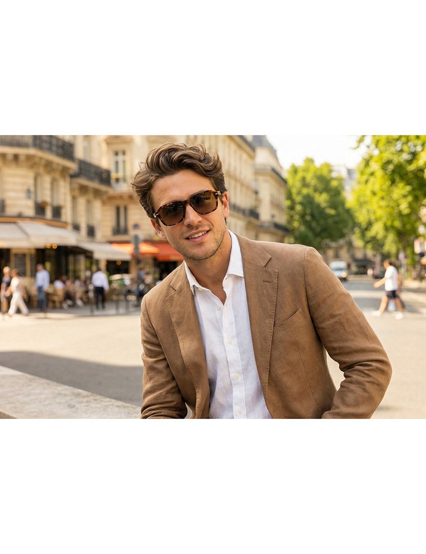 Óculos de Sol Castanhos