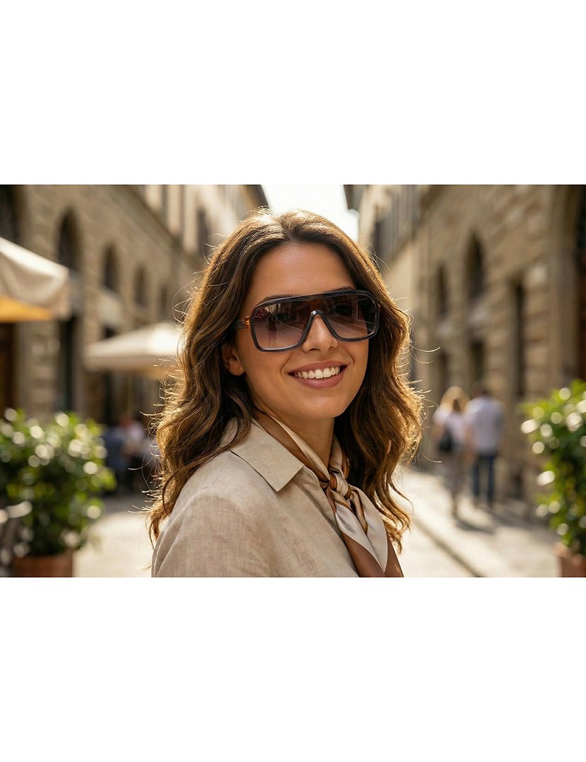 Óculos de Sol em degradê