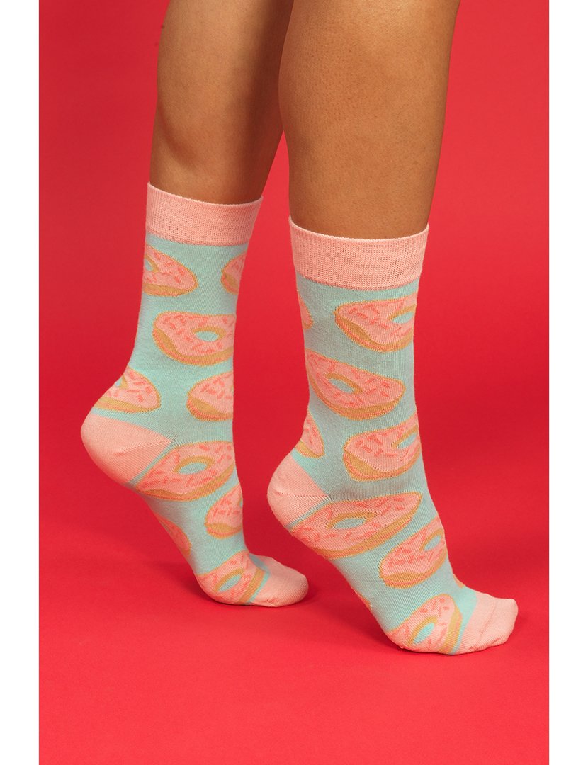 4 Pares de Meias multicoloridos