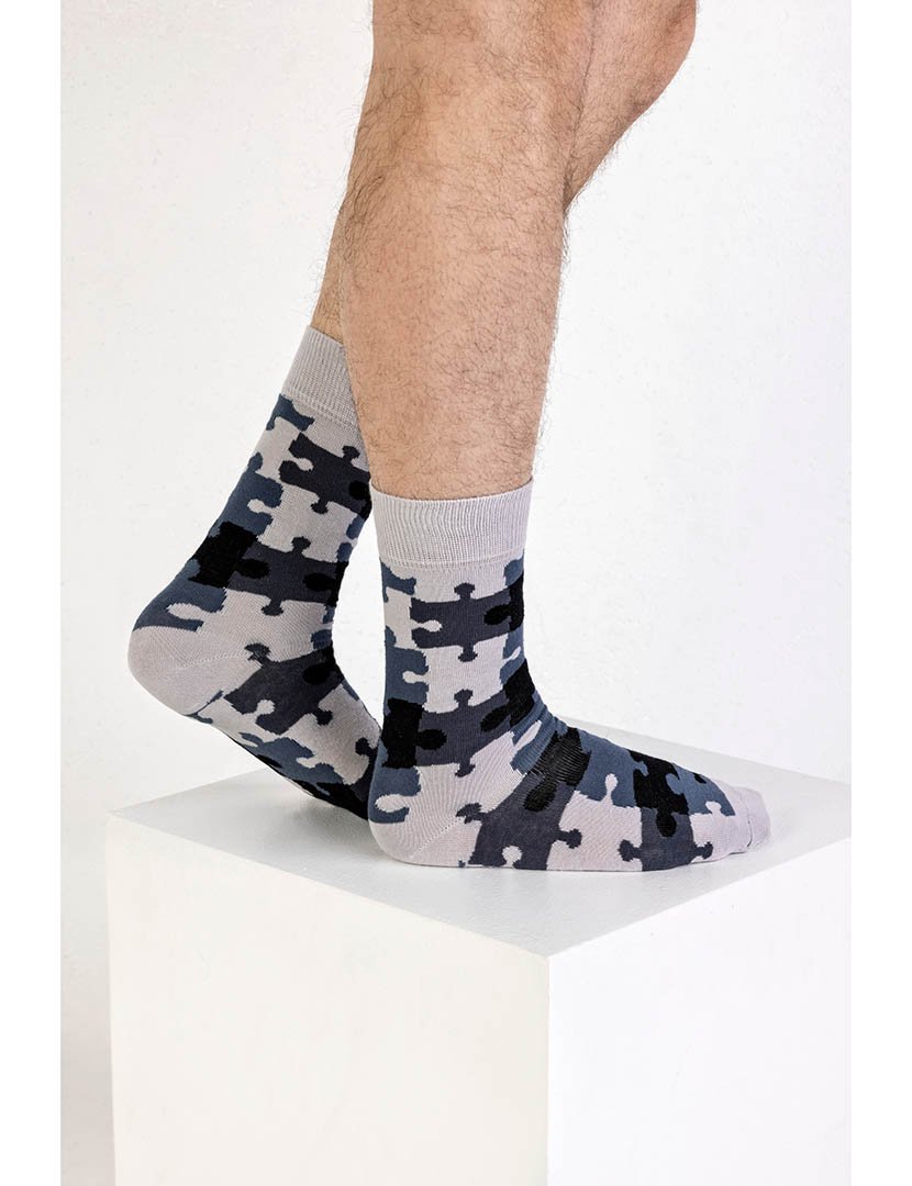 7 Pares de Meias multicoloridos