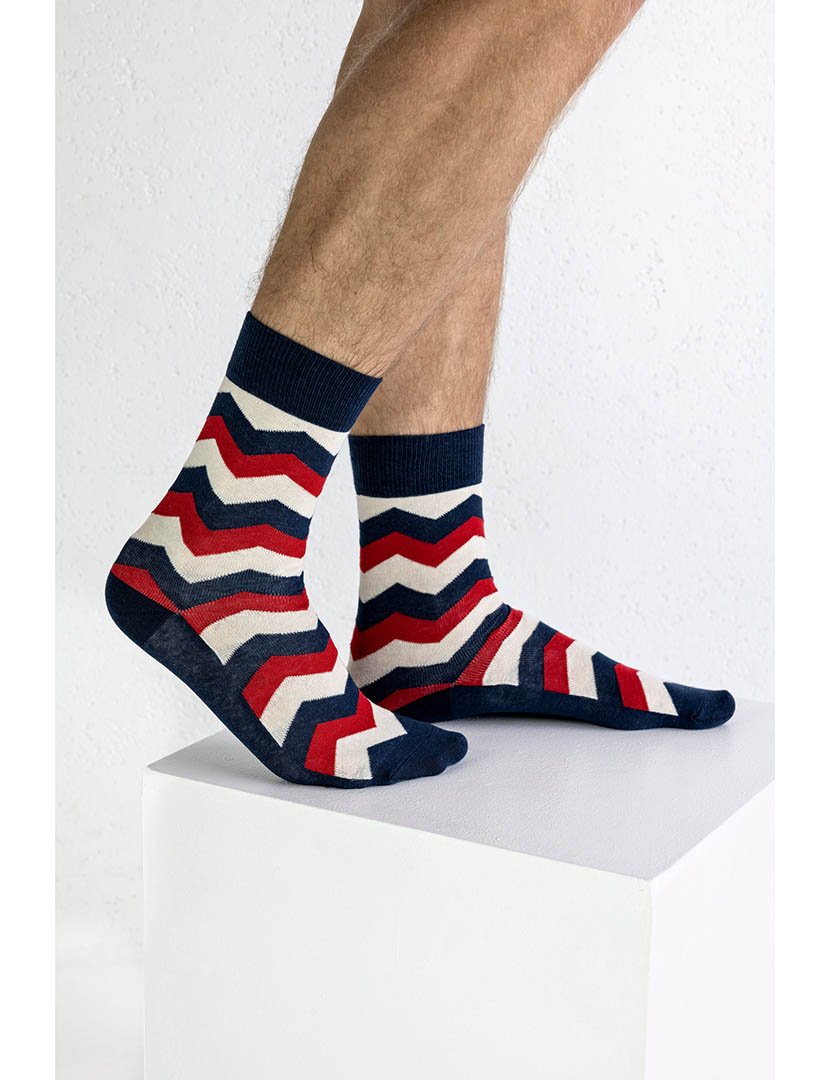 7 Pares de Meias multicoloridos