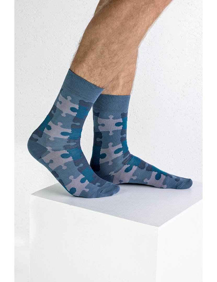 7 Pares de Meias multicoloridos