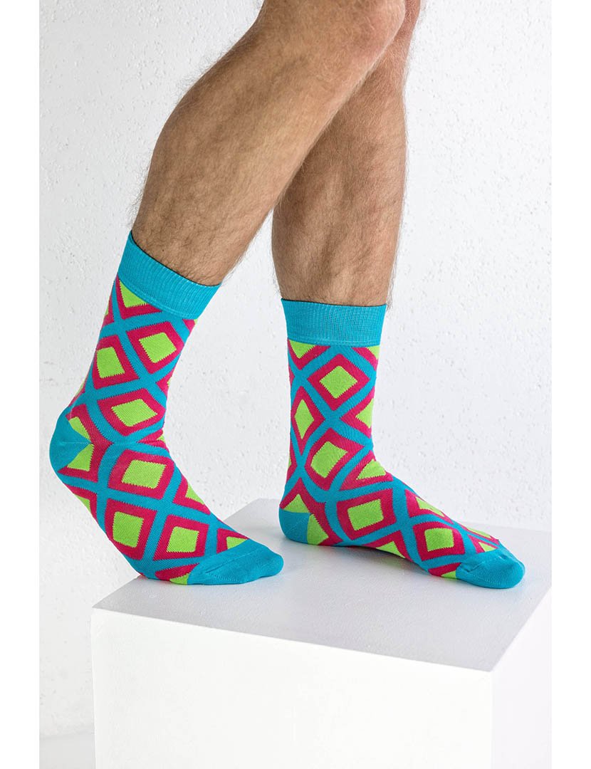 7 Pares de Meias multicoloridos