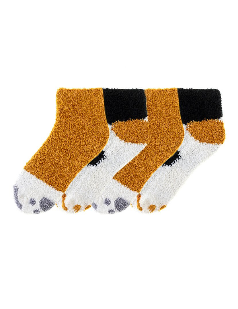 4 Pares de Meias multicoloridos