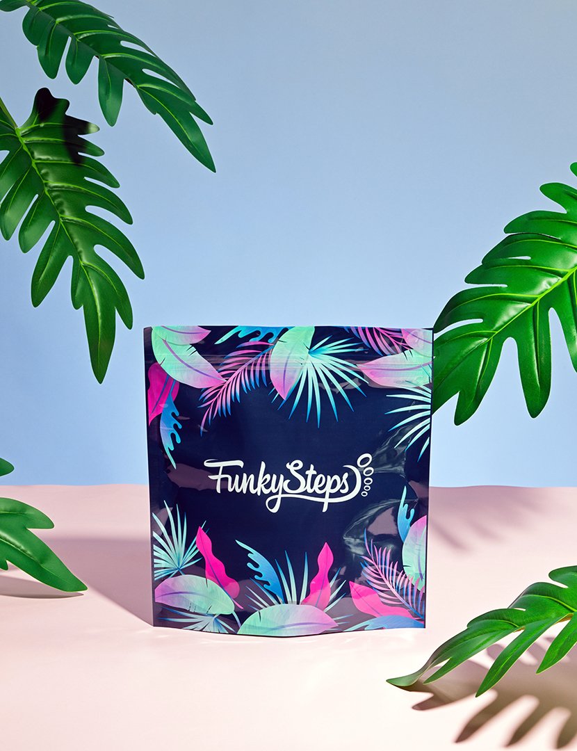 4 Pares de Meias multicoloridos