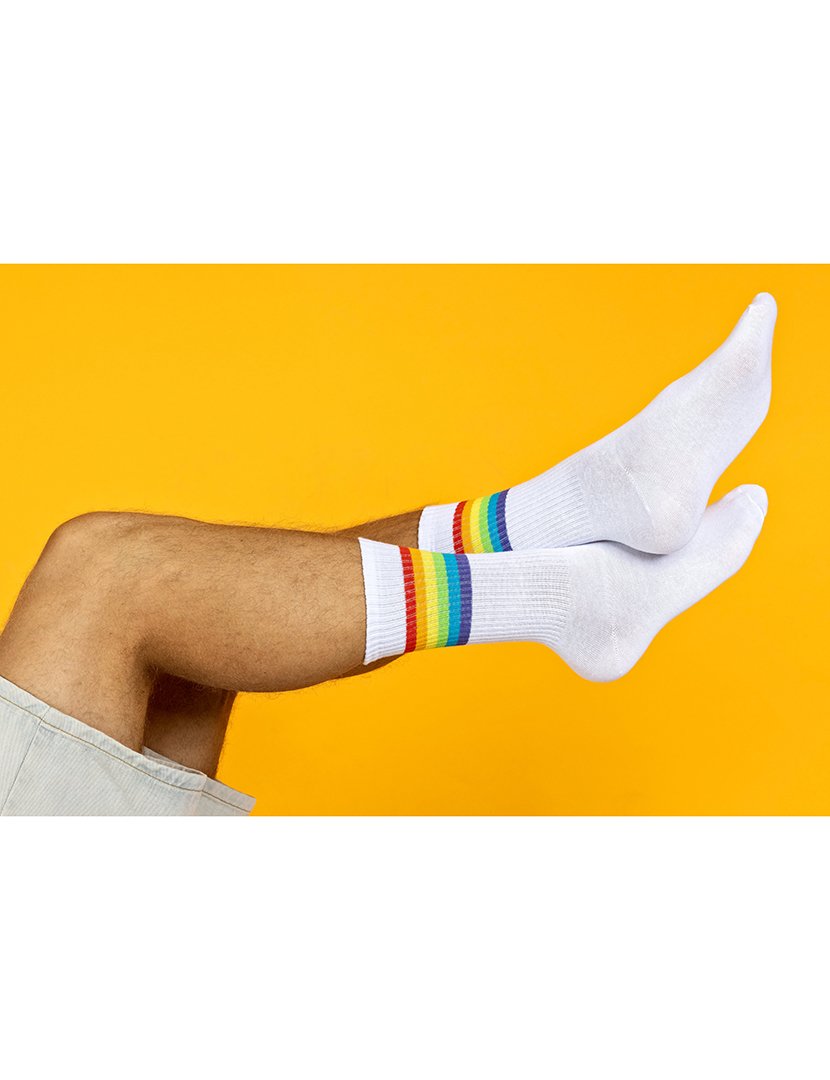 4 Pares de Meias multicoloridos