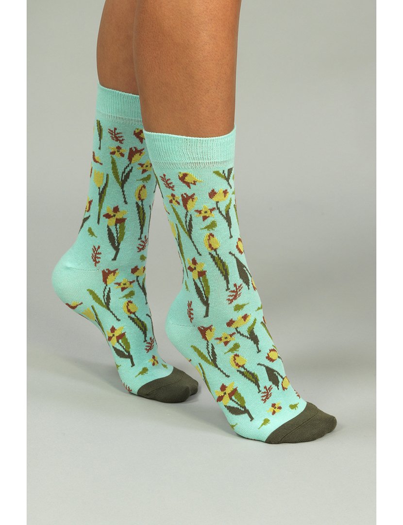 7 Pares de Meias multicoloridos