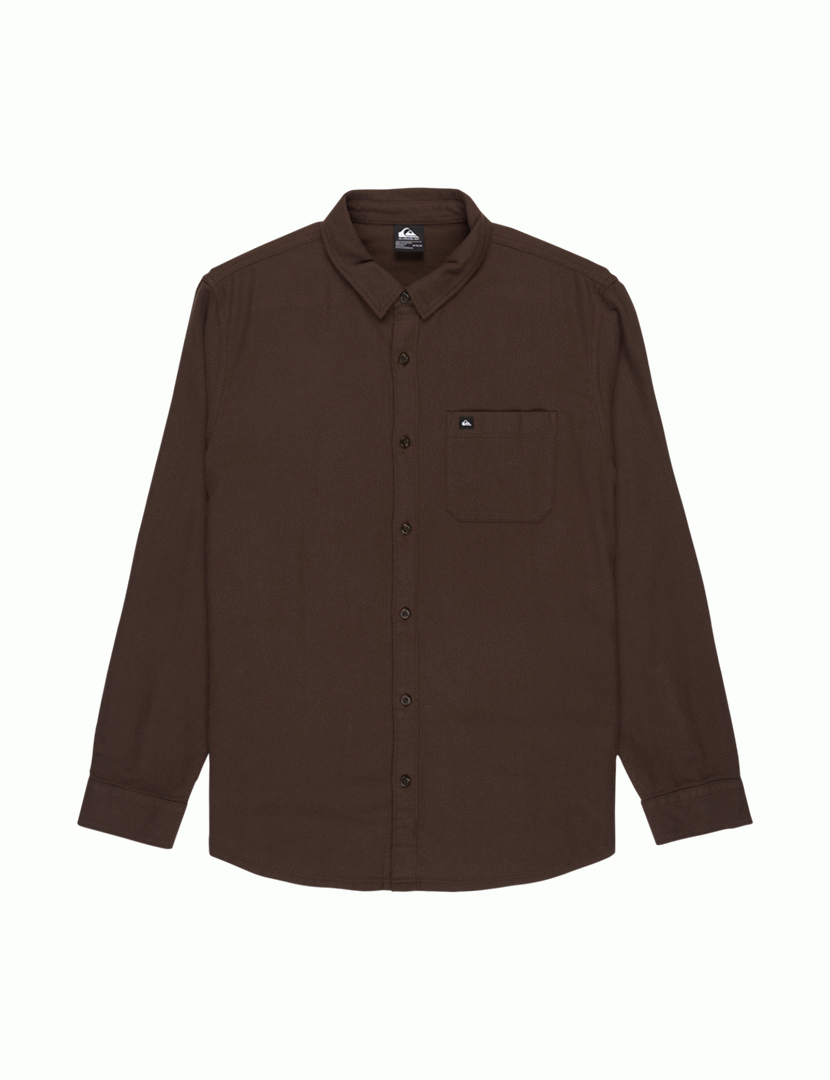 Camisa de manga comprida Motherfly Castanho