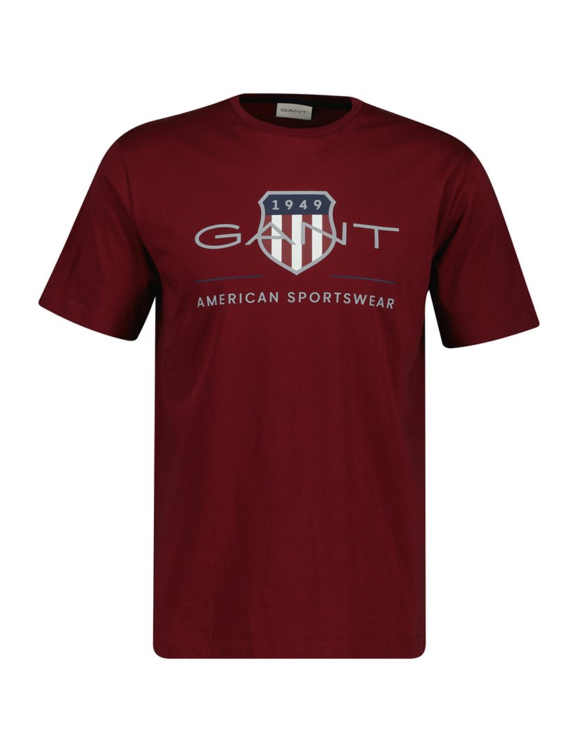 T-shirt Archive Shield Vermelho