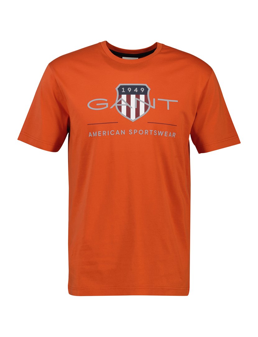 T-shirt Archive Shield Laranja