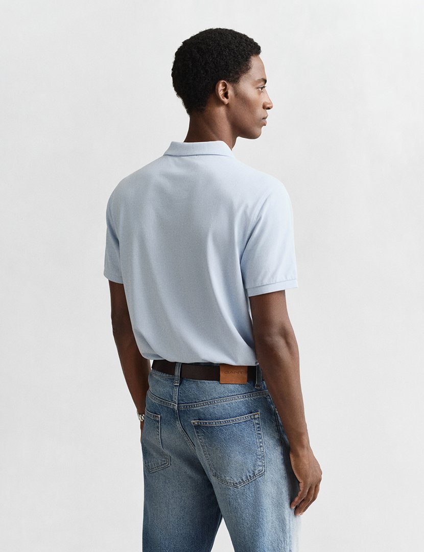 Pólo Masculino Azul