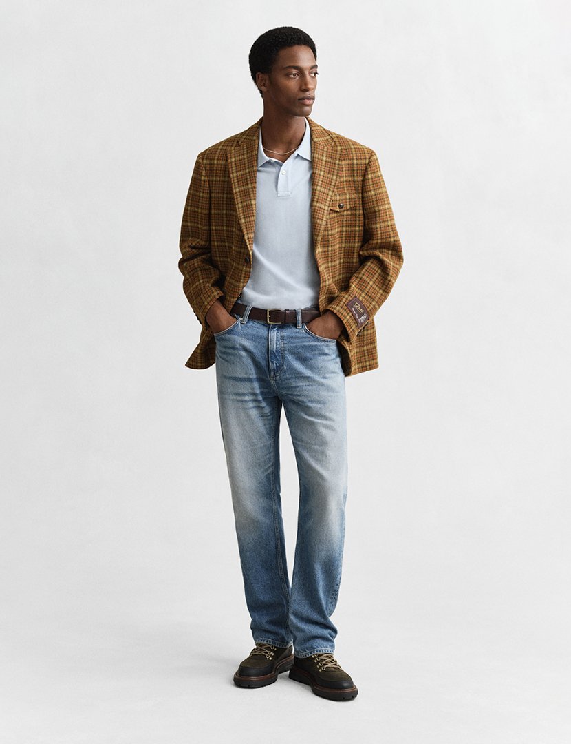 Pólo Masculino Azul