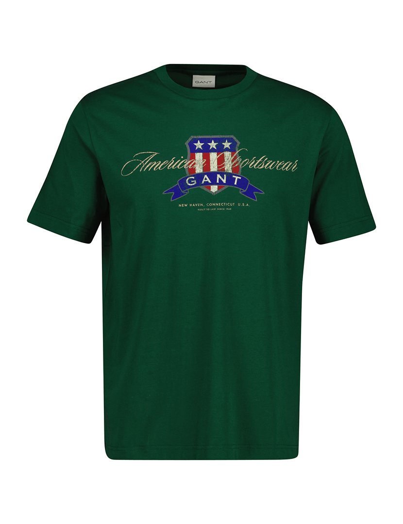 T-shirt Gráfica Verde