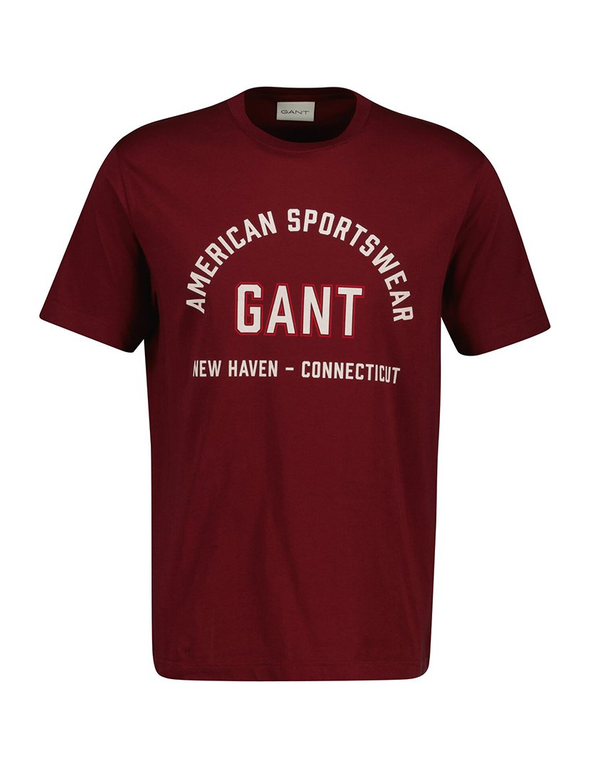 T-shirt gráfica Vermelho