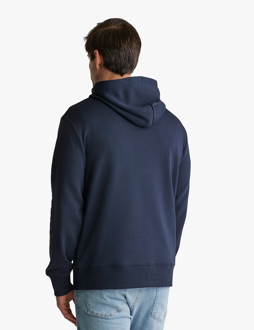 Sweatshirt Embossed Azul