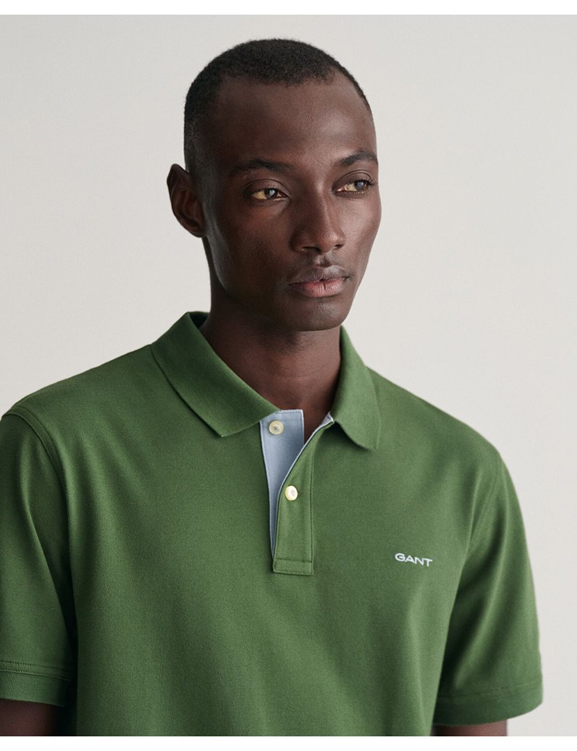 Pólo Masculino Verde