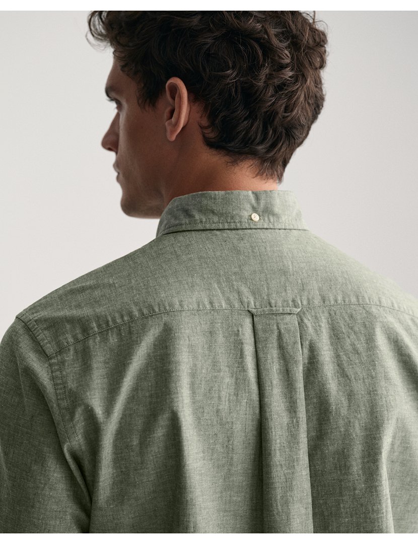 Camisa de manga curta Verde