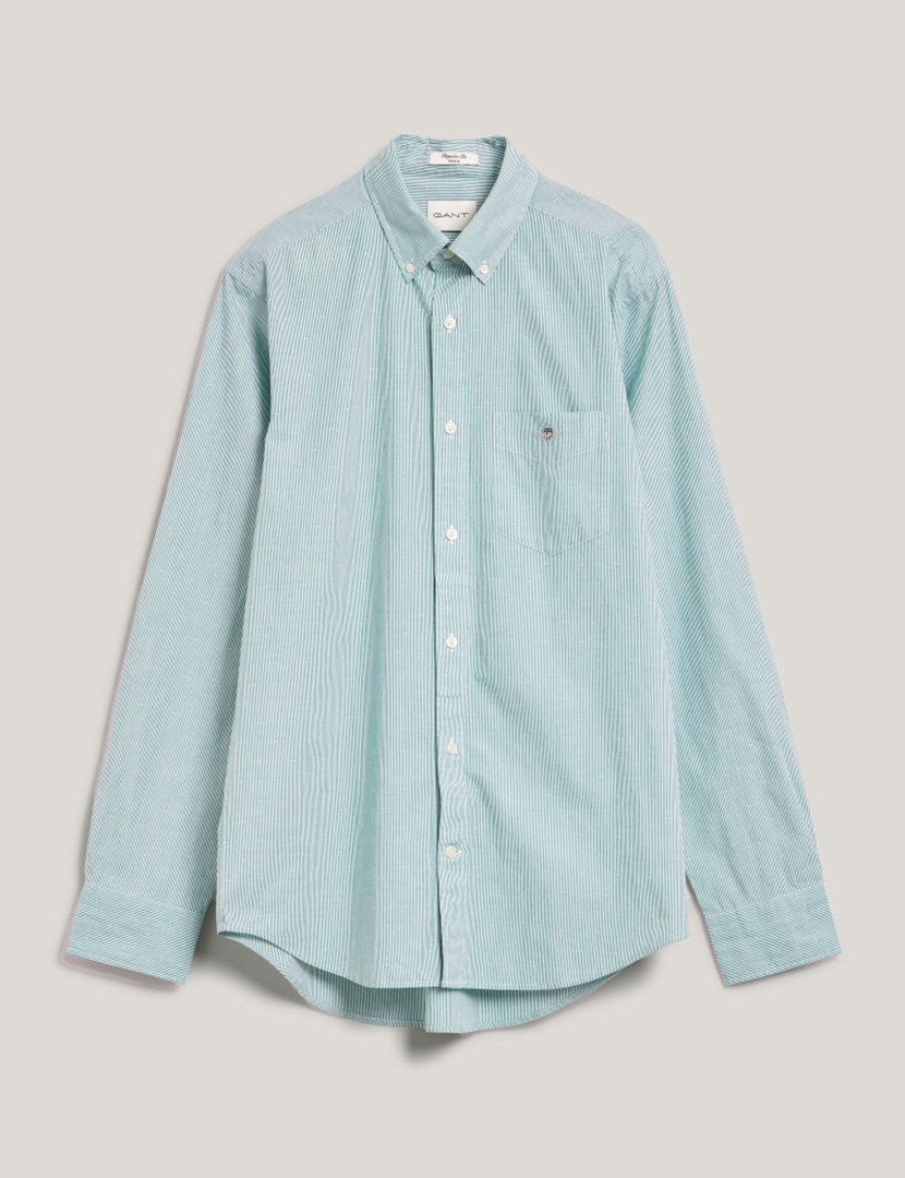 Camisa de manga comprida riscas Amarelo