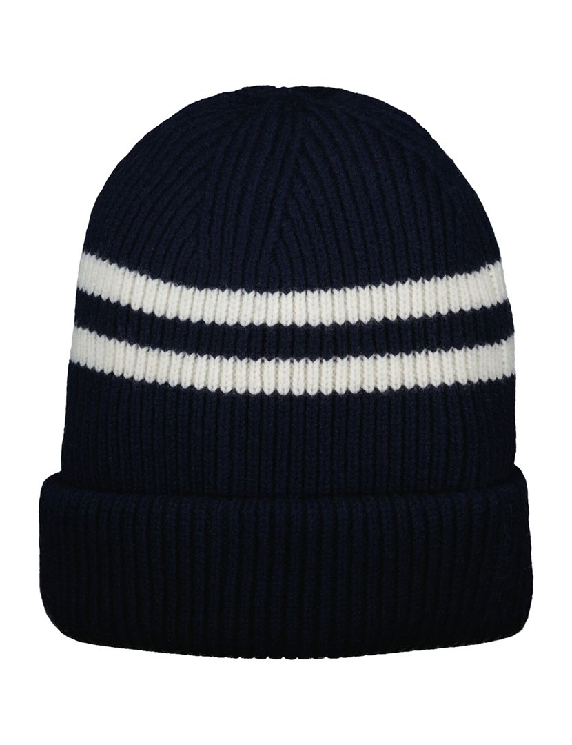 Gorro de lã Azul