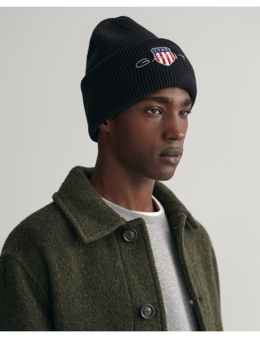 Gorro Archive Shield Preto