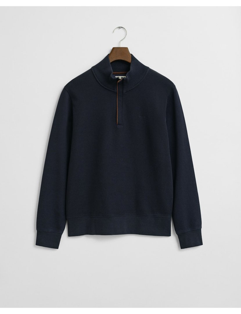 Sweatshirt halp-zip Azul
