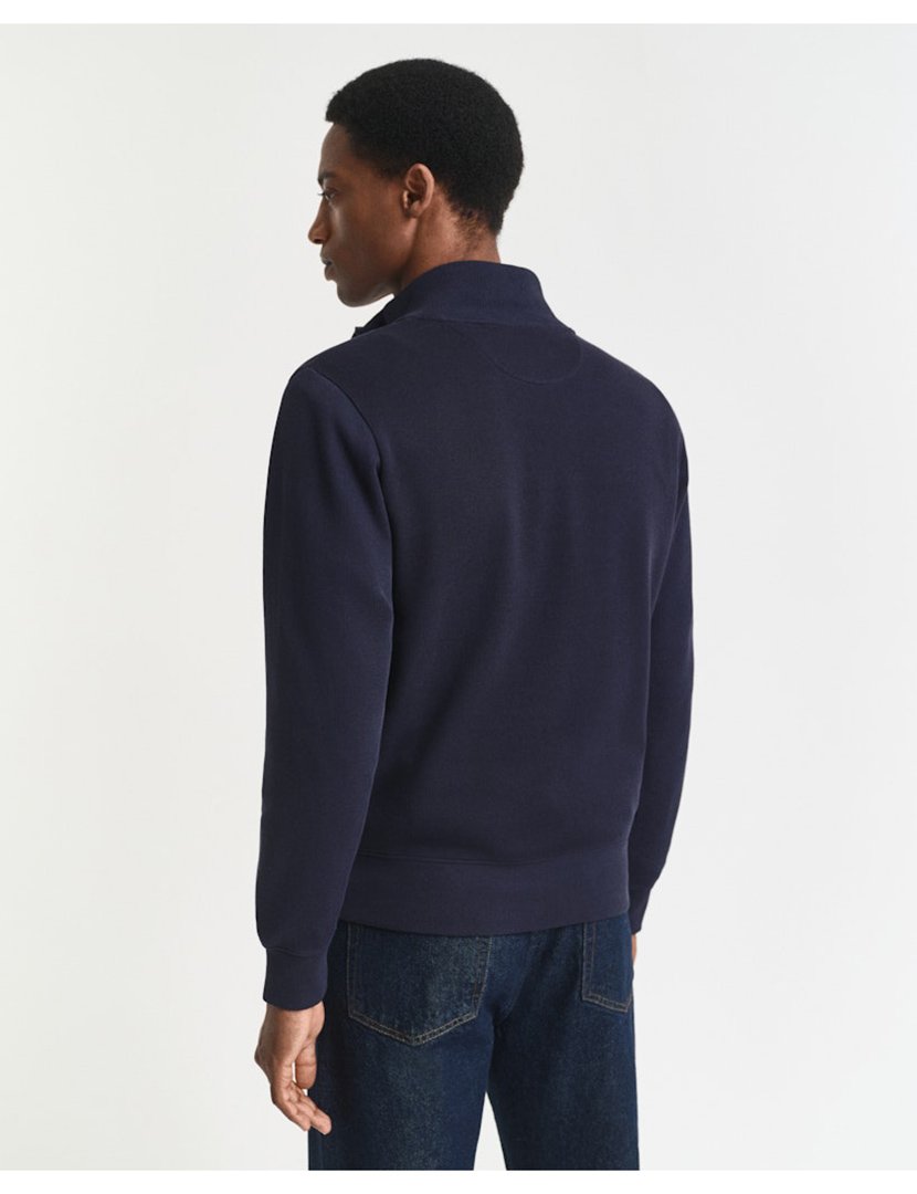 Sweatshirt halp-zip Azul