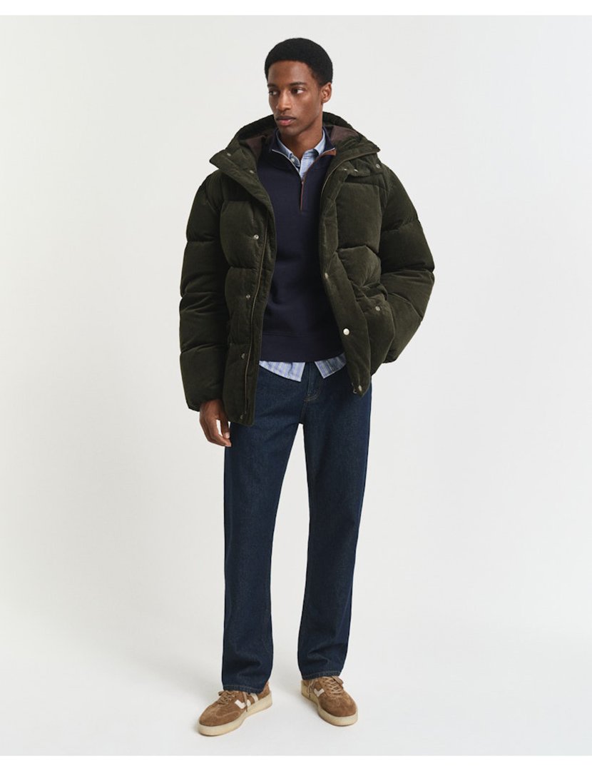 Sweatshirt halp-zip Azul