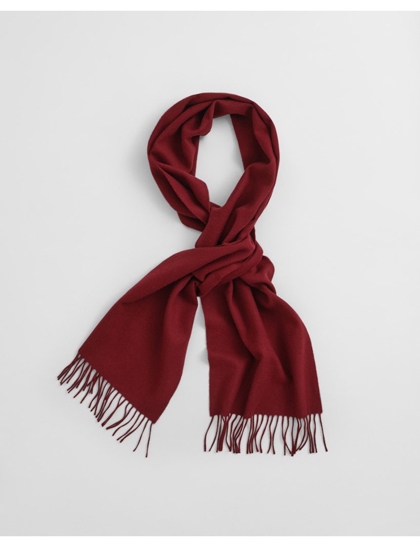 Cachecol de lã Vermelho