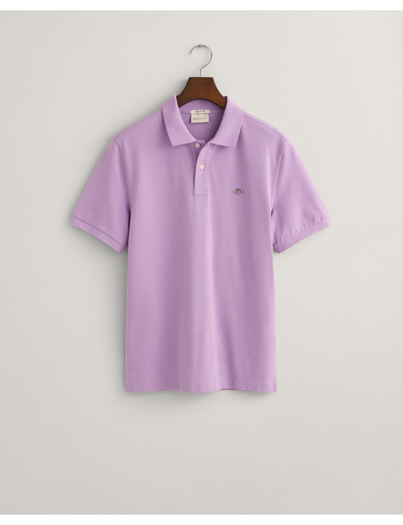 Pólo Clássico Regular Lilás