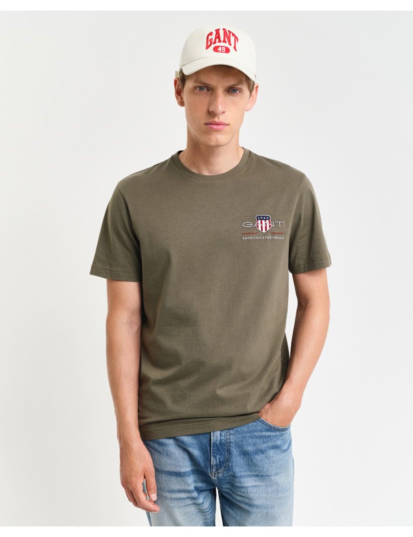 T-shirt Archive Shield Verde