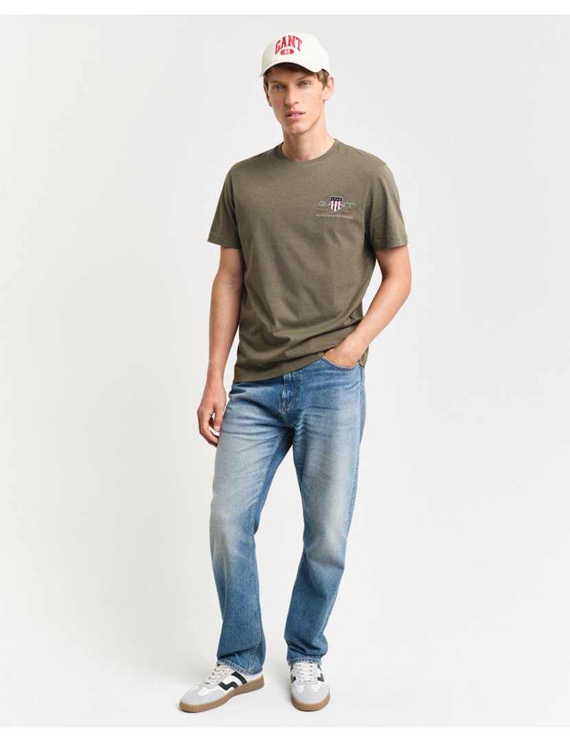 T-shirt Archive Shield Verde