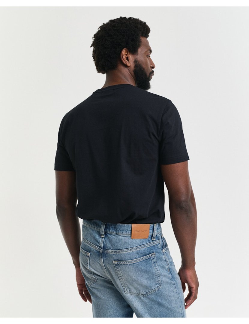 T-shirt Printed Graphics Preto