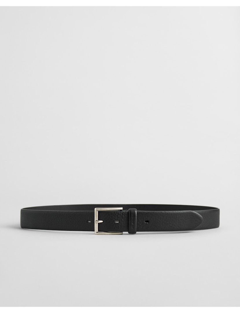 Cinto clássico de pele Preto