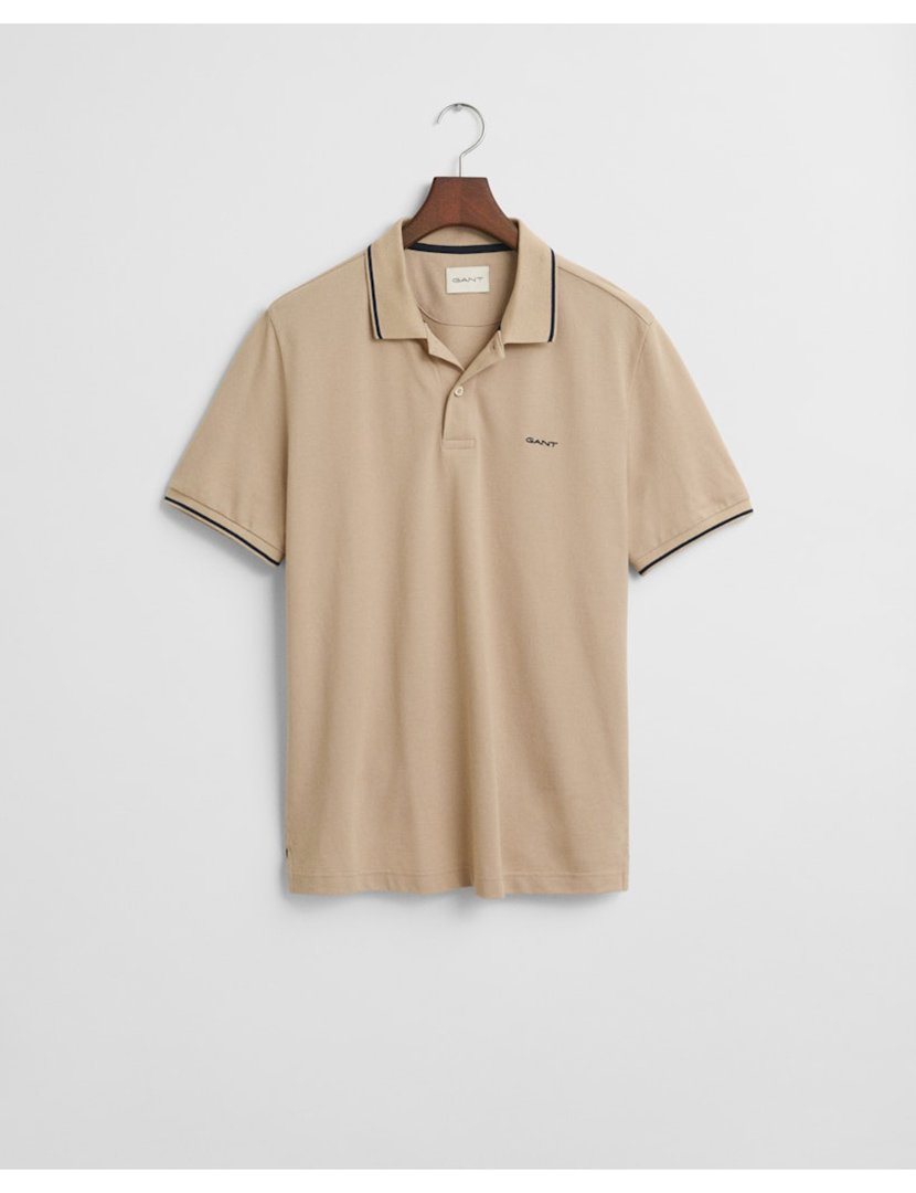 Pólo Masculino Bege