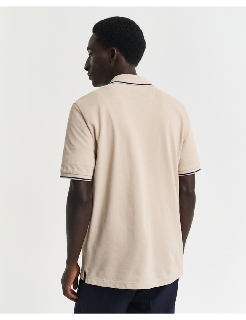 Pólo Masculino Bege