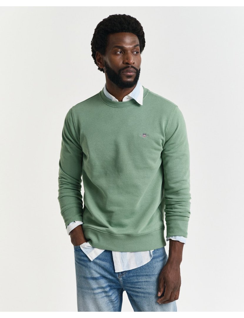 Sweatshirt regular Verde