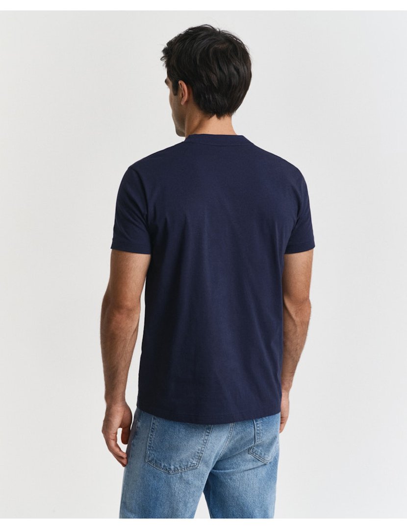 T-shirt Tonal Shield Azul