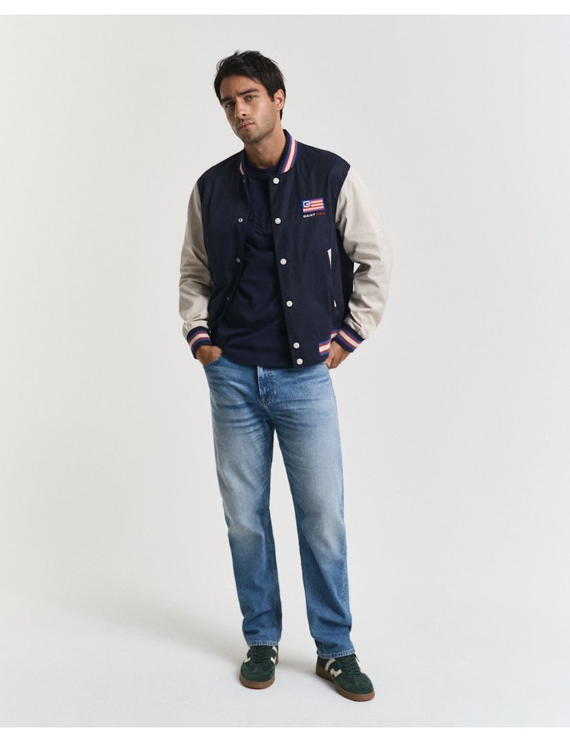 T-shirt Tonal Shield Azul