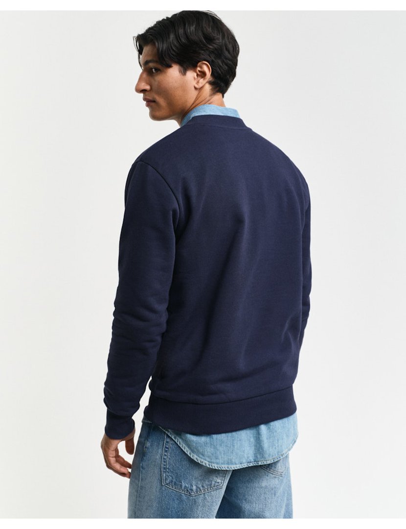 Sweatshirt Tonal Shield Azul