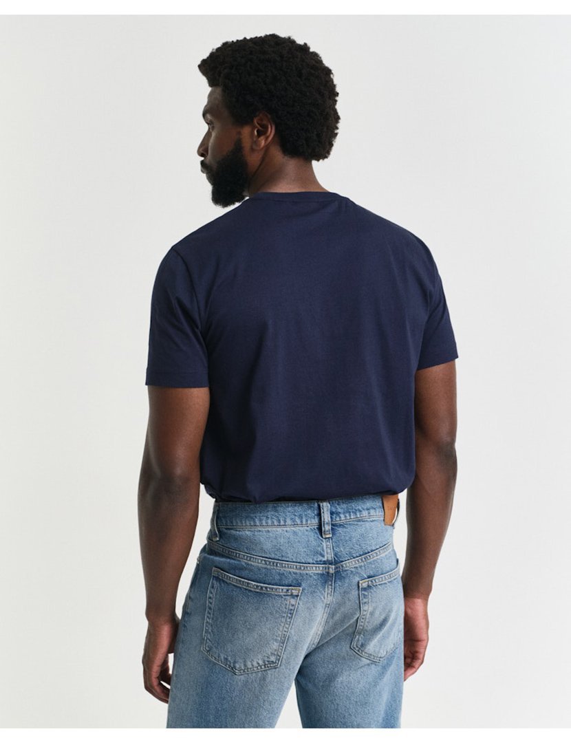 T-shirt Printed Graphics Azul