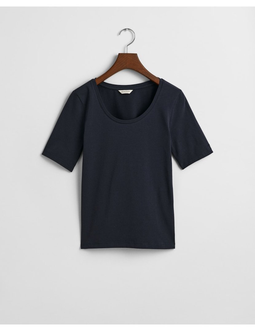 T-shirt slim Azul