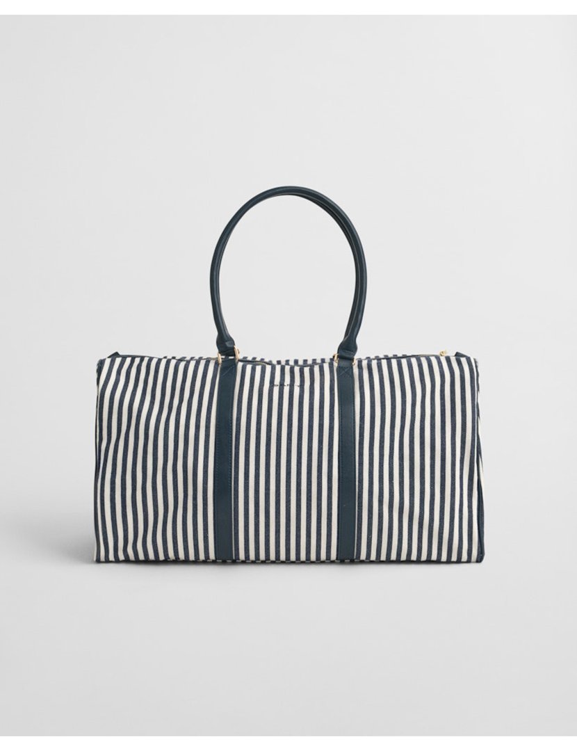 Mala de viagem riscas Azul