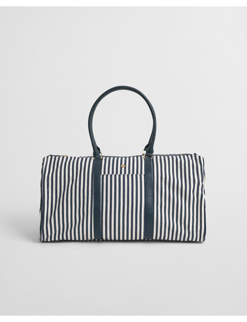 Mala de viagem riscas Azul