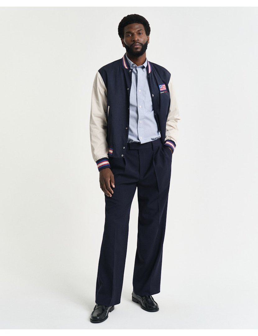 Camisa de manga comprida Azul