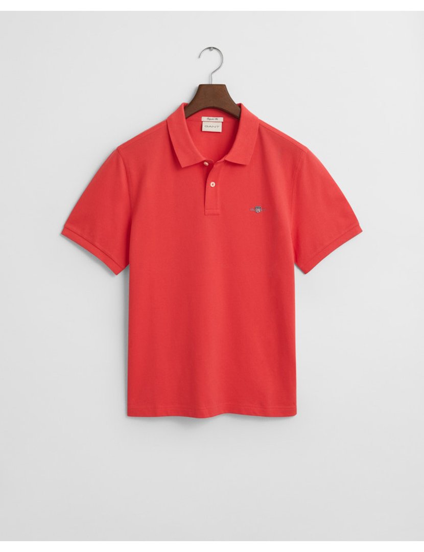 Pólo Clássico Regular Vermelho