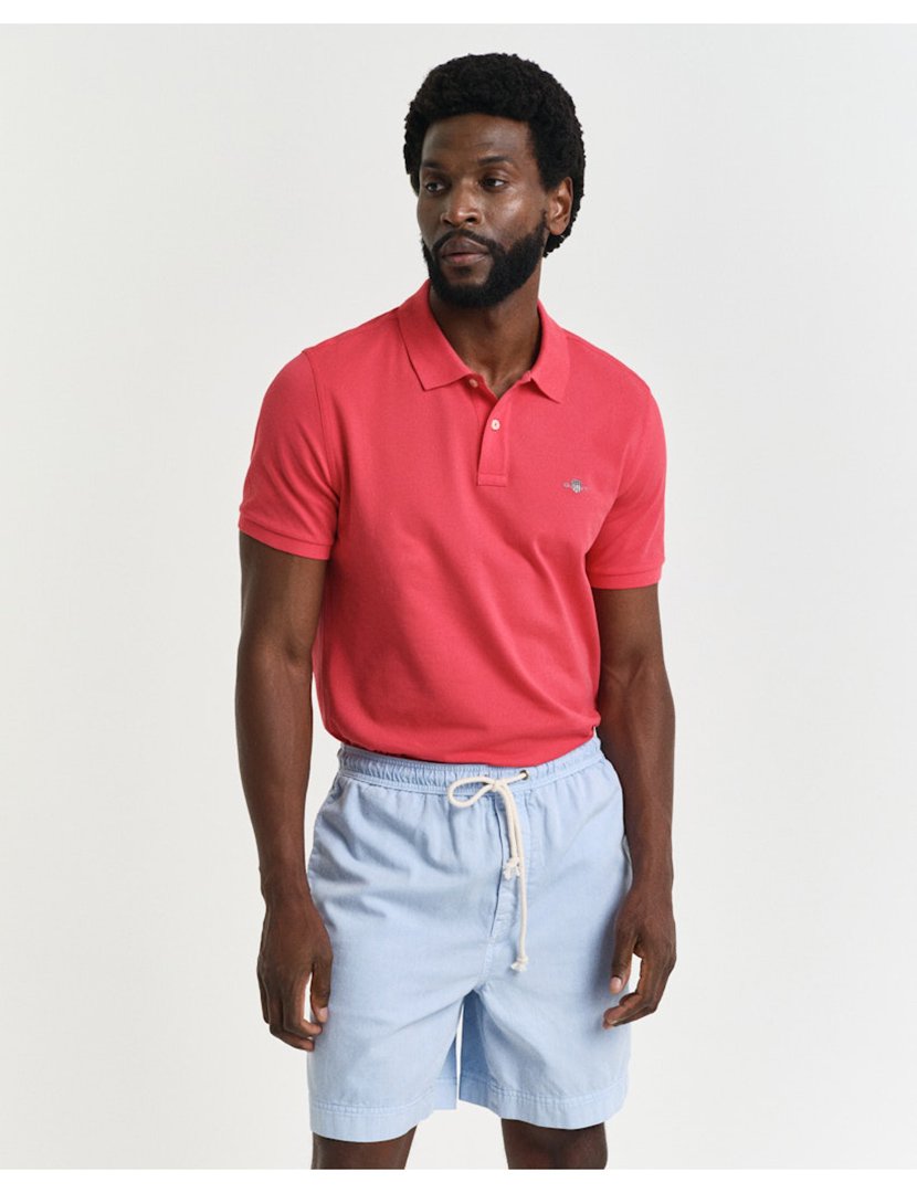 Pólo Clássico Regular Vermelho