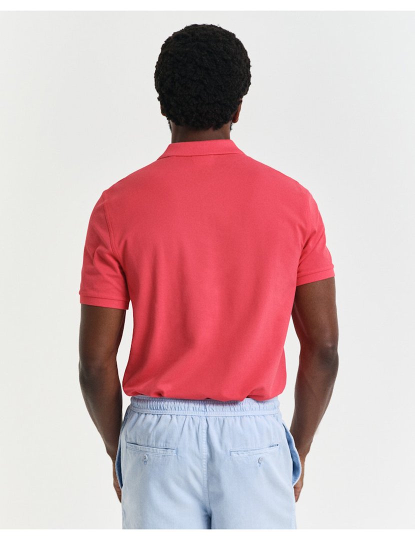 Pólo Clássico Regular Vermelho