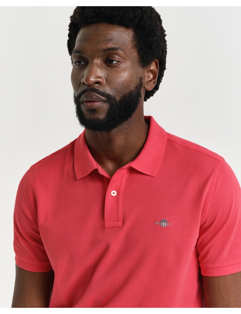 Pólo Clássico Regular Vermelho