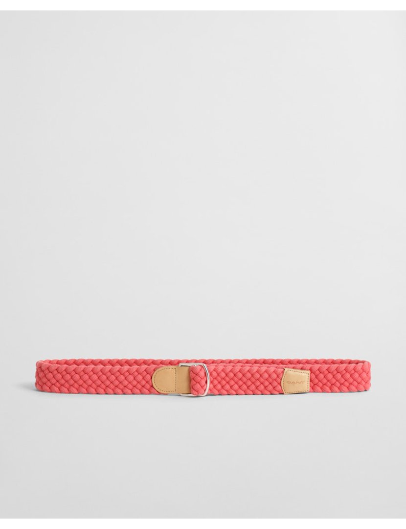 Cinto trançado sunfaded Vermelho